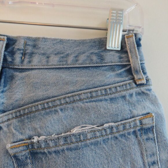 AGOLDE Parker Vintage Cut-Off Shorts in Swapmeet - Size 24 Waist - Picture 11 of 16